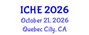 International Conference on Higher Education (ICHE) October 21, 2026 - Quebec City, Canada