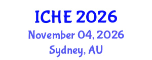 International Conference on Higher Education (ICHE) November 04, 2026 - Sydney, Australia
