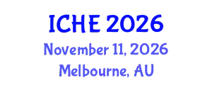 International Conference on Higher Education (ICHE) November 11, 2026 - Melbourne, Australia