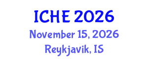 International Conference on Higher Education (ICHE) November 15, 2026 - Reykjavik, Iceland