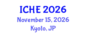 International Conference on Higher Education (ICHE) November 15, 2026 - Kyoto, Japan