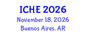 International Conference on Higher Education (ICHE) November 18, 2026 - Buenos Aires, Argentina
