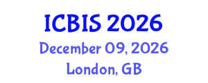International Conference on Business Information Systems (ICBIS) December 09, 2026 - London, United Kingdom
