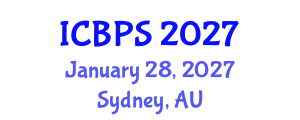 International Conference on Behavioral and Psychological Sciences (ICBPS) January 28, 2027 - Sydney, Australia