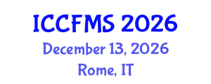 International Conference on Communication, Film and Media Sciences (ICCFMS) December 13, 2026 - Rome, Italy