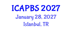 International Conference on Applied Psychology and Behavioral Sciences (ICAPBS) January 28, 2027 - Istanbul, Turkey