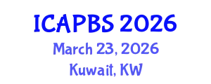 International Conference on Applied Psychology and Behavioral Sciences (ICAPBS) March 23, 2026 - Kuwait, Kuwait
