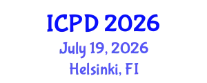 International Conference on Population and Development (ICPD) July 19, 2026 - Helsinki, Finland