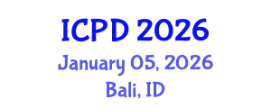 International Conference on Population and Development (ICPD) January 05, 2026 - Bali, Indonesia