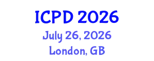 International Conference on Population and Development (ICPD) July 26, 2026 - London, United Kingdom