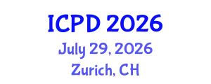 International Conference on Population and Development (ICPD) July 29, 2026 - Zurich, Switzerland
