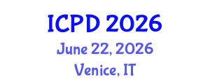 International Conference on Population and Development (ICPD) June 22, 2026 - Venice, Italy