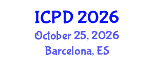 International Conference on Population and Development (ICPD) October 25, 2026 - Barcelona, Spain