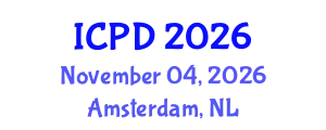International Conference on Population and Development (ICPD) November 04, 2026 - Amsterdam, Netherlands