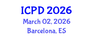 International Conference on Population and Development (ICPD) March 02, 2026 - Barcelona, Spain