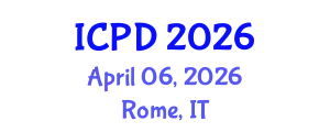 International Conference on Population and Development (ICPD) April 06, 2026 - Rome, Italy
