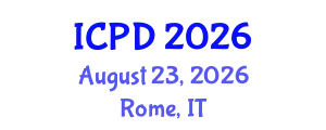 International Conference on Population and Development (ICPD) August 23, 2026 - Rome, Italy
