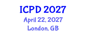 International Conference on Population and Development (ICPD) April 22, 2027 - London, United Kingdom