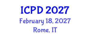International Conference on Population and Development (ICPD) February 18, 2027 - Rome, Italy