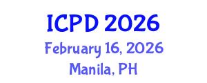 International Conference on Population and Development (ICPD) February 16, 2026 - Manila, Philippines