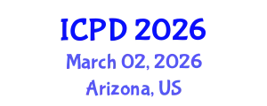 International Conference on Population and Development (ICPD) March 02, 2026 - Arizona, United States