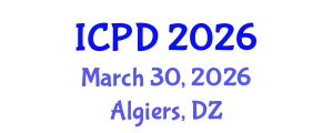 International Conference on Population and Development (ICPD) March 30, 2026 - Algiers, Algeria