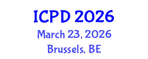 International Conference on Population and Development (ICPD) March 23, 2026 - Brussels, Belgium