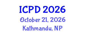 International Conference on Population and Development (ICPD) October 21, 2026 - Kathmandu, Nepal