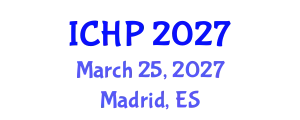 International Conference on Hadron Physics (ICHP) March 25, 2027 - Madrid, Spain