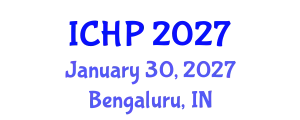 International Conference on Hadron Physics (ICHP) January 30, 2027 - Bengaluru, India