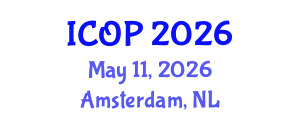International Conference on Optics and Photonics (ICOP) May 11, 2026 - Amsterdam, Netherlands