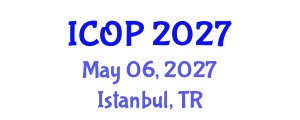 International Conference on Optics and Photonics (ICOP) May 06, 2027 - Istanbul, Turkey