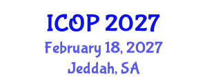 International Conference on Optics and Photonics (ICOP) February 18, 2027 - Jeddah, Saudi Arabia