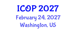 International Conference on Optics and Photonics (ICOP) February 24, 2027 - Washington, United States