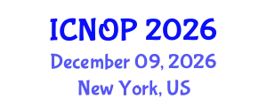 International Conference on Nanotechnology, Optoelectronics and Photonics (ICNOP) December 09, 2026 - New York, United States