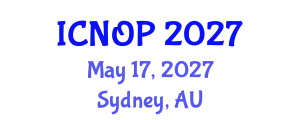 International Conference on Nanotechnology, Optoelectronics and Photonics (ICNOP) May 17, 2027 - Sydney, Australia