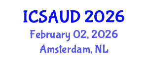 International Conference on Sustainable Architecture and Urban Design (ICSAUD) February 02, 2026 - Amsterdam, Netherlands