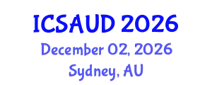 International Conference on Sustainable Architecture and Urban Design (ICSAUD) December 02, 2026 - Sydney, Australia