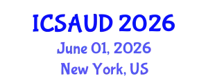 International Conference on Sustainable Architecture and Urban Design (ICSAUD) June 01, 2026 - New York, United States