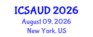 International Conference on Sustainable Architecture and Urban Design (ICSAUD) August 09, 2026 - New York, United States