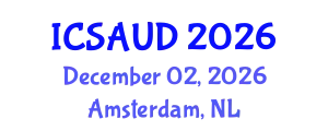 International Conference on Sustainable Architecture and Urban Design (ICSAUD) December 02, 2026 - Amsterdam, Netherlands
