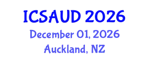 International Conference on Sustainable Architecture and Urban Design (ICSAUD) December 01, 2026 - Auckland, New Zealand