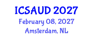International Conference on Sustainable Architecture and Urban Design (ICSAUD) February 08, 2027 - Amsterdam, Netherlands