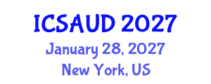 International Conference on Sustainable Architecture and Urban Design (ICSAUD) January 28, 2027 - New York, United States