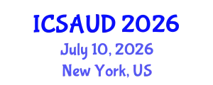 International Conference on Sustainable Architecture and Urban Design (ICSAUD) July 10, 2026 - New York, United States