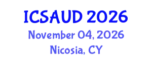 International Conference on Sustainable Architecture and Urban Design (ICSAUD) November 04, 2026 - Nicosia, Cyprus