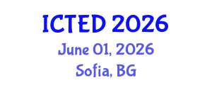 International Conference on Technology, Education and Development (ICTED) June 01, 2026 - Sofia, Bulgaria