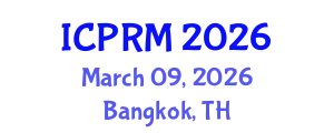 International Conference on Pulmonary and Respiratory Medicine (ICPRM) March 09, 2026 - Bangkok, Thailand