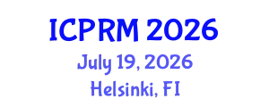 International Conference on Pulmonary and Respiratory Medicine (ICPRM) July 19, 2026 - Helsinki, Finland