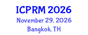 International Conference on Pulmonary and Respiratory Medicine (ICPRM) November 29, 2026 - Bangkok, Thailand